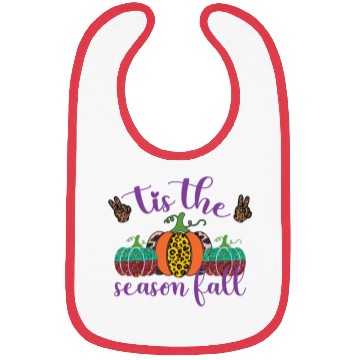 Discover Tis the season fall Bibs