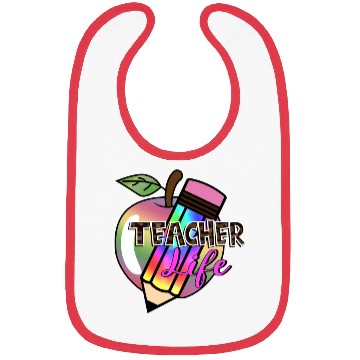 Discover Teacher, Teacher Life Bibs