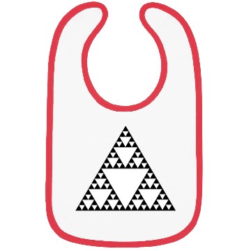 Discover Sierpinski, Triangle Bibs