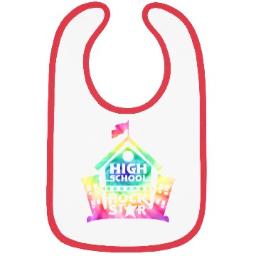 Discover High School Rock Star Back to School Bibs
