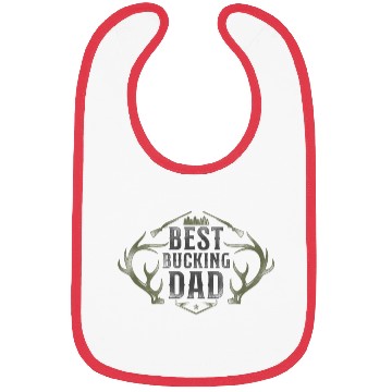 Discover Buck Deer Hunting Hunter Father Bibs