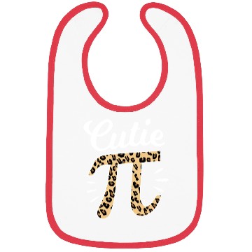 Discover Cutie Pi Day 3 14 Leopard Print Math Teacher Bibs