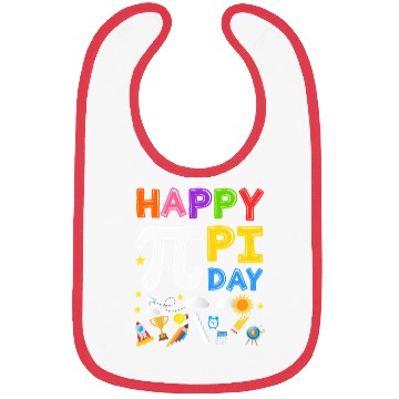 Discover Math Geek Happy Pi Day Gift for Teacher Student Bibs