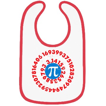 Discover Mathematician Captain Pi Superhero Math Nerd Geek Bibs
