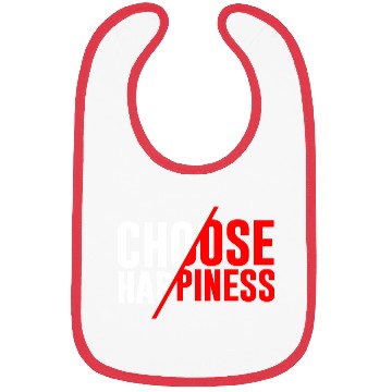 Discover Choose Happiness Bibs