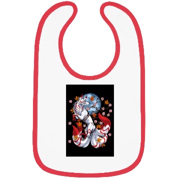 Discover Kitsune Japanese Fox Bibs