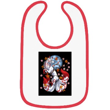Discover Kitsune Japanese Fox Bibs