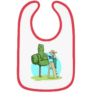 Discover Garden Gardener Cut Hedge Middle Finger Gardening Bibs