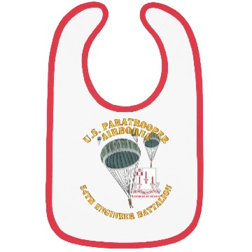 Discover Army US Paratrooper 54th Engineer Battalion X 300 Bibs