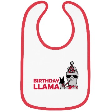 Discover Birthday Llama No Drama Bibs