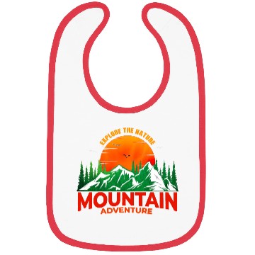 Discover EXPLORE THE NATURE MOUNTAIN ADVENTURE Bibs