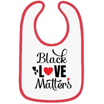 Discover Black Love Matters Bibs