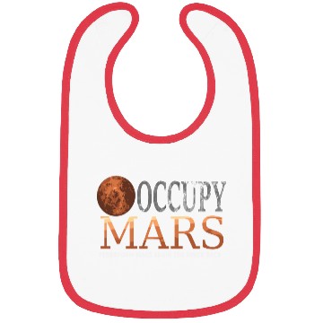 Discover Occupy Mars Terraforming Space Race Bibs