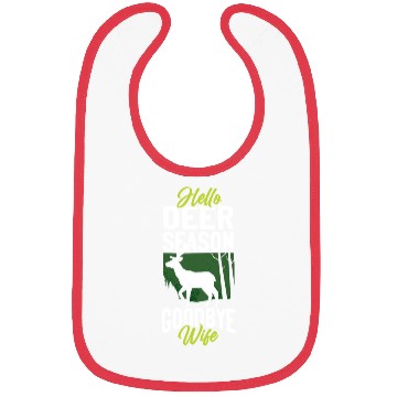 Discover Buck Deer Hunting Hunter Husband Bibs