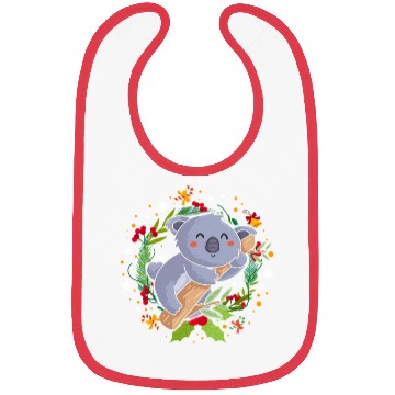 Discover Ugly Christmas Sweater Koala Bibs