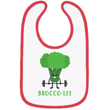 Discover Brocco Lee Broccolee Karate Martial Arts Bibs
