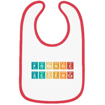 Discover Forensic Science Periodic Table Bibs