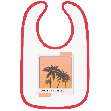 Discover Searching for Paradise - Polaroid Picture Bibs