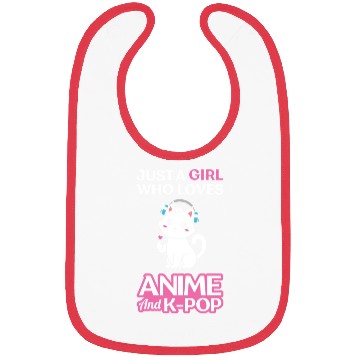 Discover Just A Girl Who Loves k=pop Bibs