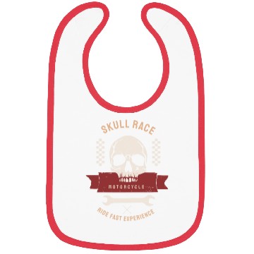 Discover Skull Race Motorcycle Bibs