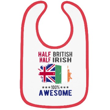 Discover Half British Half Irish Bibs
