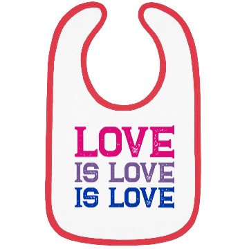 Discover Love is Love is Love Bibs