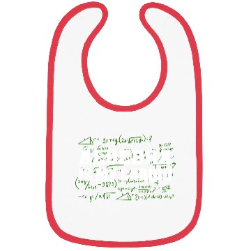 Discover My Cardio Math Major Gift Bibs