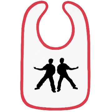 Discover 2 friends air guitar Bibs