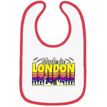 Discover London Funny Gift Idea Bibs