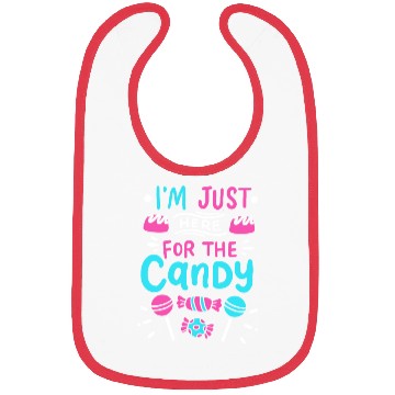 Discover Just Here For The Candy Easter Sunday Egg Hunting Bibs