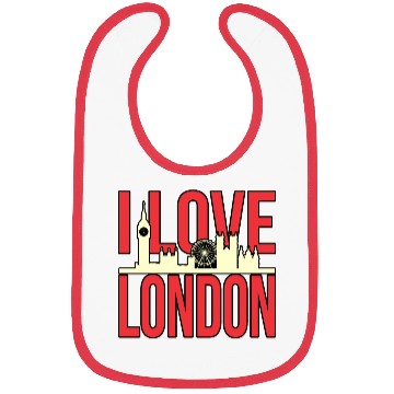 Discover London Funny Gift Idea Bibs