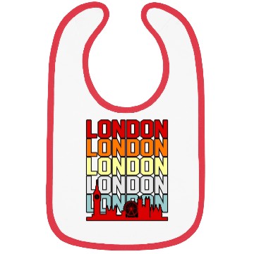 Discover London Funny Gift Idea Bibs