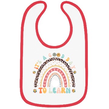 Discover It's a Good Day to Learn Preschool Teacher Rainbow Bibs