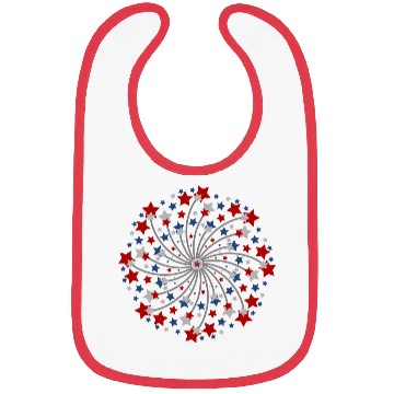 Discover Harbor Grace Designs Hand Drawn Mandala Stars Bibs