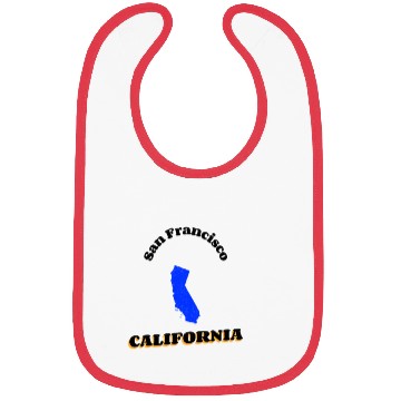 Discover San Francisco California Bibs