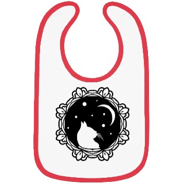 Discover Cat Moon Bibs