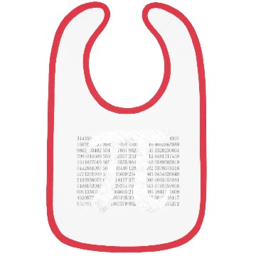 Discover Pi 3 14 Math Number Science Symbol Gift Bibs