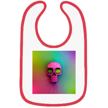 Discover budsack neon neon mexican holiday skull day Bibs