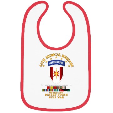 Discover Army 44th Medical Brigade Desert Storm w DS Svc Bibs