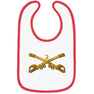 Discover Army 2nd Cavalry Branch wo Txt Bibs