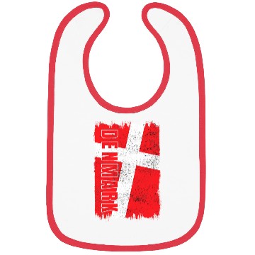 Discover Denmark flag Bibs
