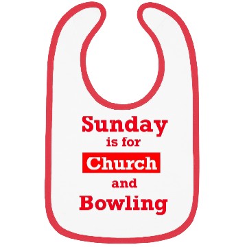 Discover Sunday is for church and Bowling Bibs