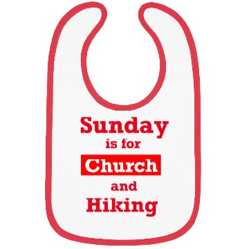 Discover Sunday is for church and Hiking Bibs