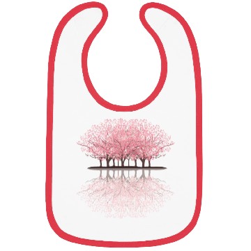 Discover Sakura Blossoms Flower Forest Sakura Blossoms Flow Bibs