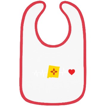 Discover New Mexico Heartbeat Gift Bibs