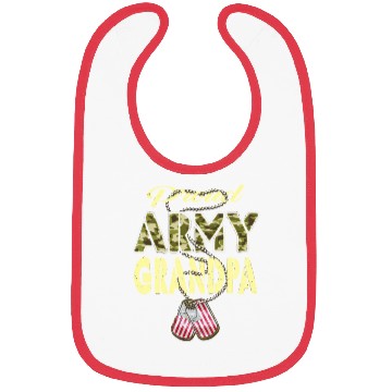 Discover Proud Army Grandpa Camo Us Dog Tag Military Grandf Bibs