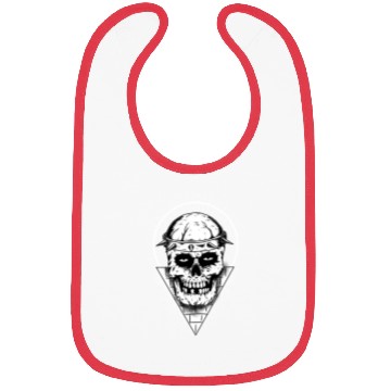 Discover Bull Skull Bibs