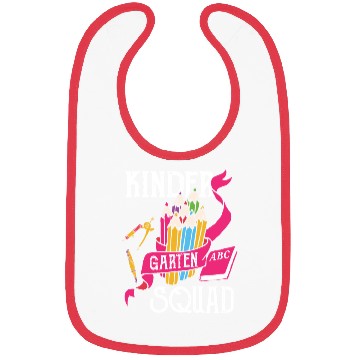 Discover Kindergarten Squad Student Back To School Bibs