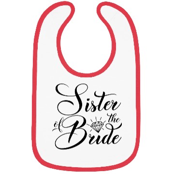 Discover Sister of the Bride Bibs