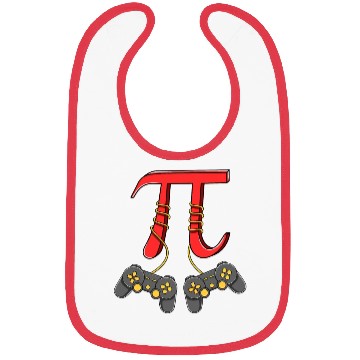 Discover Pi Day Video Game Controllers 3 14 Symbol Math Bibs